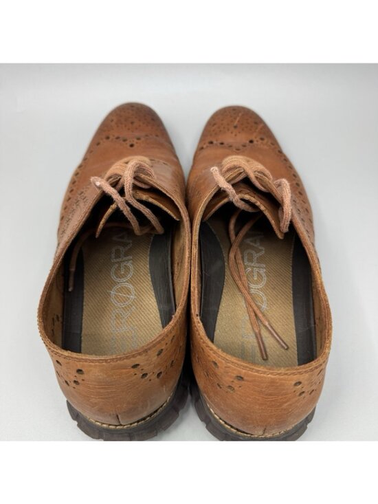 Cole Haan Zerogrand C22395 Men’s Brown Tan Java Wingtip Oxford Shoes US 10.5M main image 6